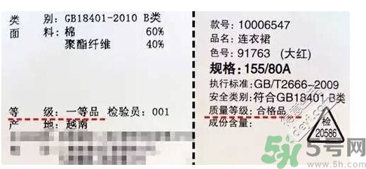 衣服一等品是什么意思？衣服一等品和合格品哪個好？