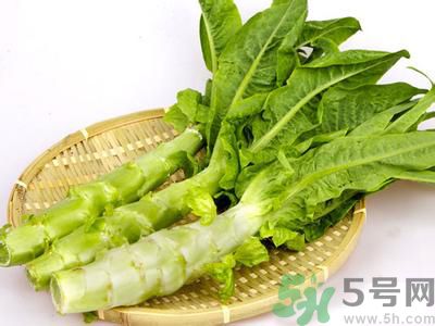 萵筍葉子能生吃嗎？萵筍葉子怎么做？