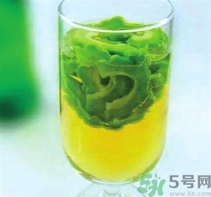 新鮮的苦瓜片能泡水喝嗎？新鮮苦瓜片泡水喝好嗎？