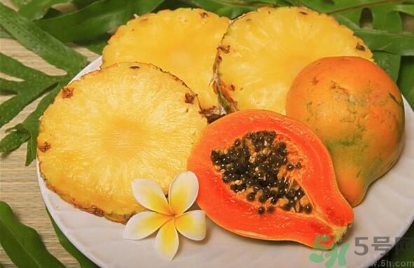 木瓜可以和菠蘿一起吃嗎？木瓜和菠蘿一起吃有什么影響？