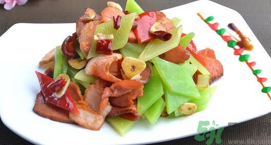 萵筍和臘肉一起炒好嗎？萵筍和臘肉一起吃好嗎？