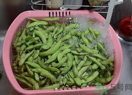 毛豆的毛要洗掉嗎？毛豆怎么洗？