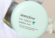 innisfree悅詩(shī)風(fēng)吟礦物質(zhì)薄荷粉餅真假鑒別方法
