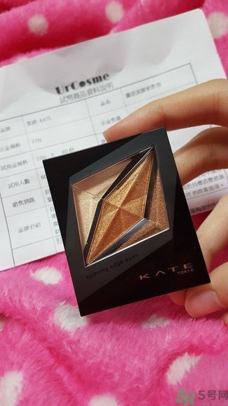 凱婷KATE擴(kuò)型深邃眼影盒怎么樣？好用嗎？