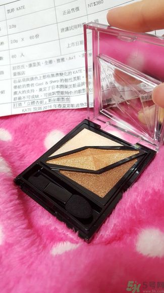 凱婷KATE擴(kuò)型深邃眼影盒怎么樣？好用嗎？