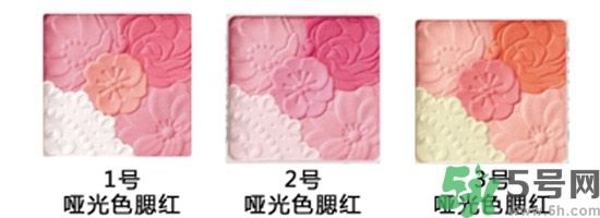 canmake花瓣腮紅色號(hào)對(duì)比圖？canmake五色花瓣腮紅試色