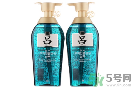 韓國呂洗發(fā)水系列各個顏色有哪些功效？