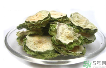 苦瓜干泡水喝可以減肥嗎？苦瓜干泡水功效