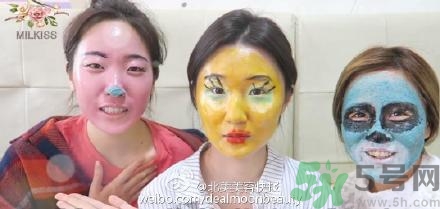韓國顏料面膜怎么樣？韓國牙膏顏料面膜怎么用？