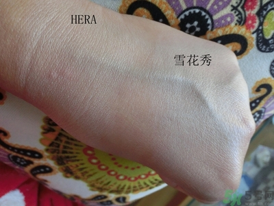 赫拉和雪花秀氣墊哪個好？hera和雪花秀哪個好？