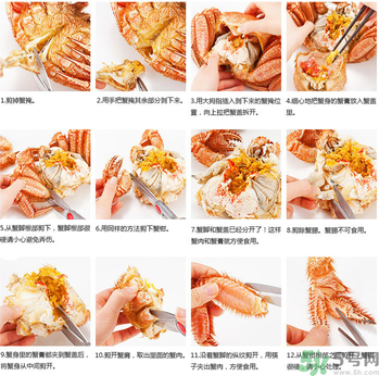 毛蟹怎么吃？毛蟹吃法圖解