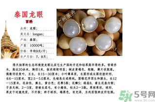 泰國龍眼什么時候上市？泰國龍眼多少錢一斤？