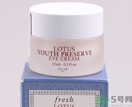 fresh睡蓮眼霜怎么樣？fresh睡蓮眼霜好用嗎？