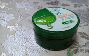 得鮮蘆薈膠怎么樣？the saem蘆薈膠怎么樣？