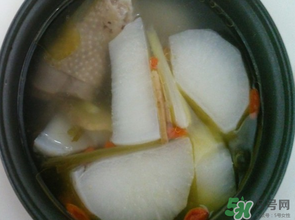 雞肉可以和白蘿卜一起燉湯嗎？雞肉和白蘿卜能一起吃嗎？