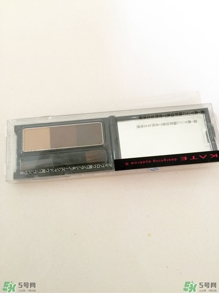 kate三色眉粉怎么用？kate三色眉粉使用方法