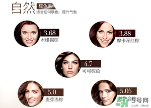 施華蔻染發(fā)劑哪個顏色好看？施華蔻染發(fā)劑色號圖