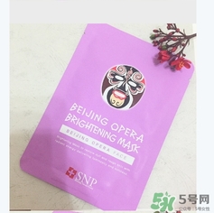 snp京劇臉譜面膜怎么用？snp京劇面膜使用方法