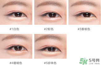 得鮮臥蠶筆哪個(gè)顏色好？the saem臥蠶筆什么顏色好？