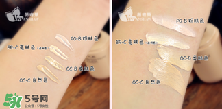 kate粉底液色號(hào)怎么選？kate粉底液色號(hào)試色
