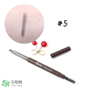 Unny眉筆怎么樣？Unny眉筆試色色號