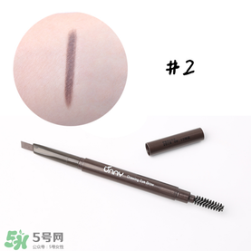 Unny眉筆怎么樣？Unny眉筆試色色號