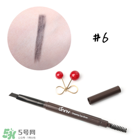 Unny眉筆怎么樣？Unny眉筆試色色號