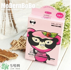 milatte黑熊家族眼膜怎么用？黑熊家族眼膜使用方法