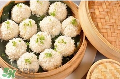 糯米圓子的熱量是多少？一個糯米丸子的熱量