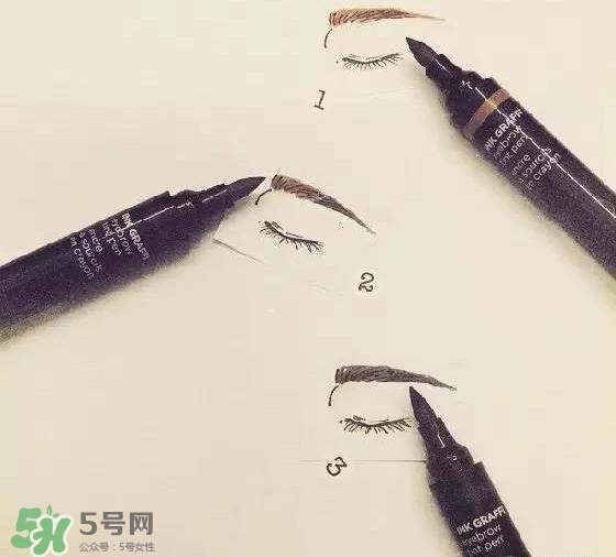 液體眉筆怎么用？液體眉筆使用方法