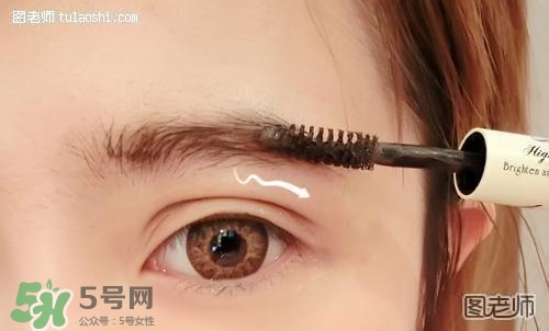 染眉膏怎么用？染眉膏使用方法圖解