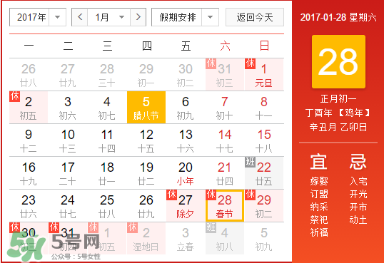 2017年春節(jié)多少度？2017年春節(jié)會(huì)下雨嗎？