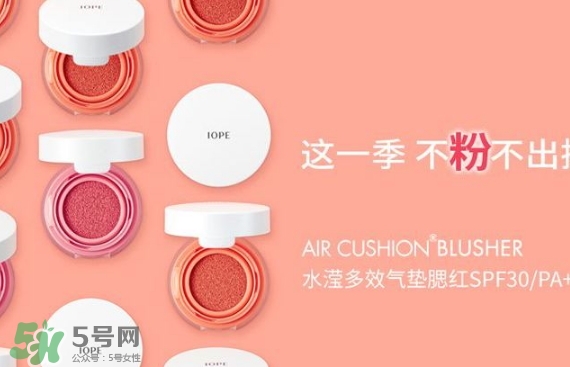 iope氣墊腮紅怎么用？iope亦博氣墊腮紅使用心得