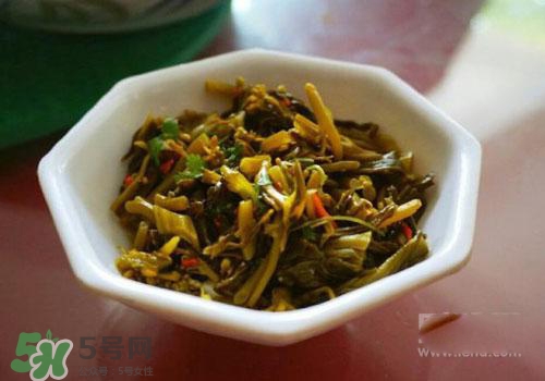 孕婦可以吃腌菜嗎？孕婦吃腌菜對胎兒有影響嗎？