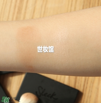 sleek修容粉怎么用？sleek修容粉使用方法