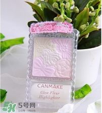 canmake花瓣高光怎么用？canmake花瓣雕刻高光使用方法