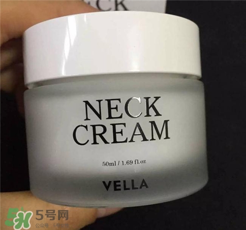 vella頸霜好用嗎？vella頸霜怎么樣？
