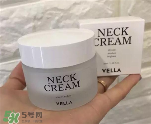 vella頸霜有效嗎？vella頸霜有用嗎？
