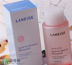 蘭芝眼唇卸妝液怎么用？蘭芝眼唇卸妝液使用方法