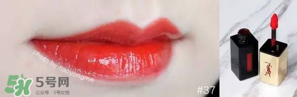 ysl鏡面唇釉哪個顏色好看？ysl鏡面唇釉試色大全