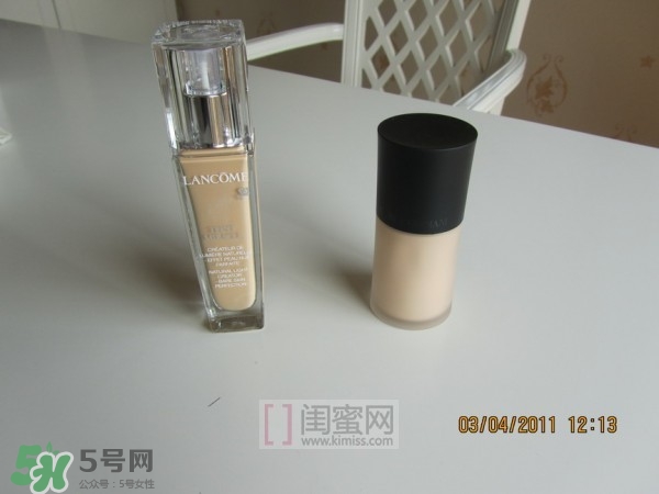 蘭蔻和阿瑪尼哪個好用？蘭蔻和阿瑪尼粉底液對比