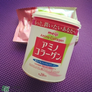 明治膠原蛋白粉成分副作用 明治膠原蛋白粉有激素嗎？