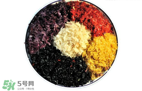 五色糯米飯怎么做好吃？五色糯米飯怎么畫？