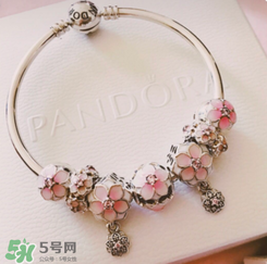 潘多拉桃花系列手鏈怎么看真假？pandora新品桃花手鏈真假辨別