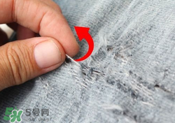 毛邊牛仔褲可以自己剪嗎？毛邊牛仔褲怎么剪？