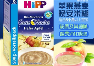 喜寶晚安米粉含鐵嗎？喜寶晚安米粉含不含鐵？