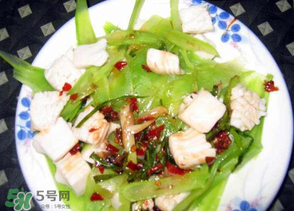 萵筍能和豆腐一起吃嗎？豆腐和萵筍可以一起吃嗎？