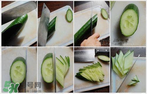 黃瓜怎么切菱形？如何將黃瓜切菱形