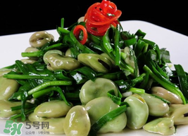 蠶豆和韭菜能一起吃嗎？韭菜炒蠶豆的做法