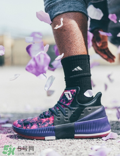 adidas dame3新配色多少錢？阿迪達(dá)斯利拉德三代花城玫瑰專柜價(jià)格